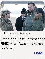 The U.S. announced it removed the commander of the Pituffik Space Base in Greenland because of a loss of confidence in her ability to lead, after Vice President JD Vance's controversial visit to the semi autonomous island. ''Actions to undermine the chain of command or to subvert President Trump's agenda will not be tolerated at the Department of Defense'', Chief Pentagon spokesman Sean Parnell said, announcing the removal of Colonel Susannah Meyers.